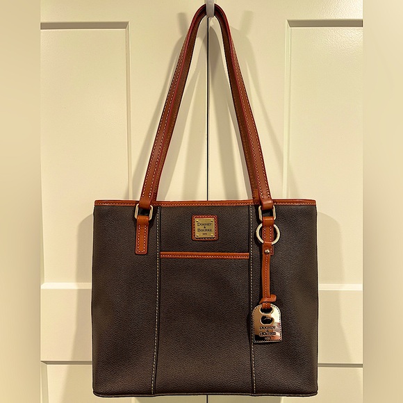 Dooney & Bourke Pebble Leather Lexington Small Tote - Picture 1 of 13